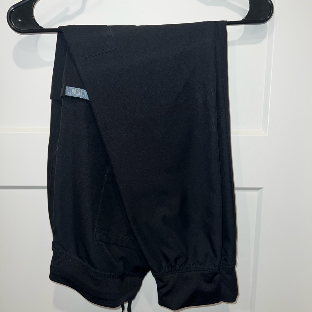 Med Couture “Insight” Black Small Scrub Pants